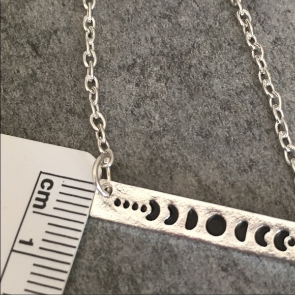 Moon Phase Necklace - Silver or Gold Toned - Picture 7 of 7